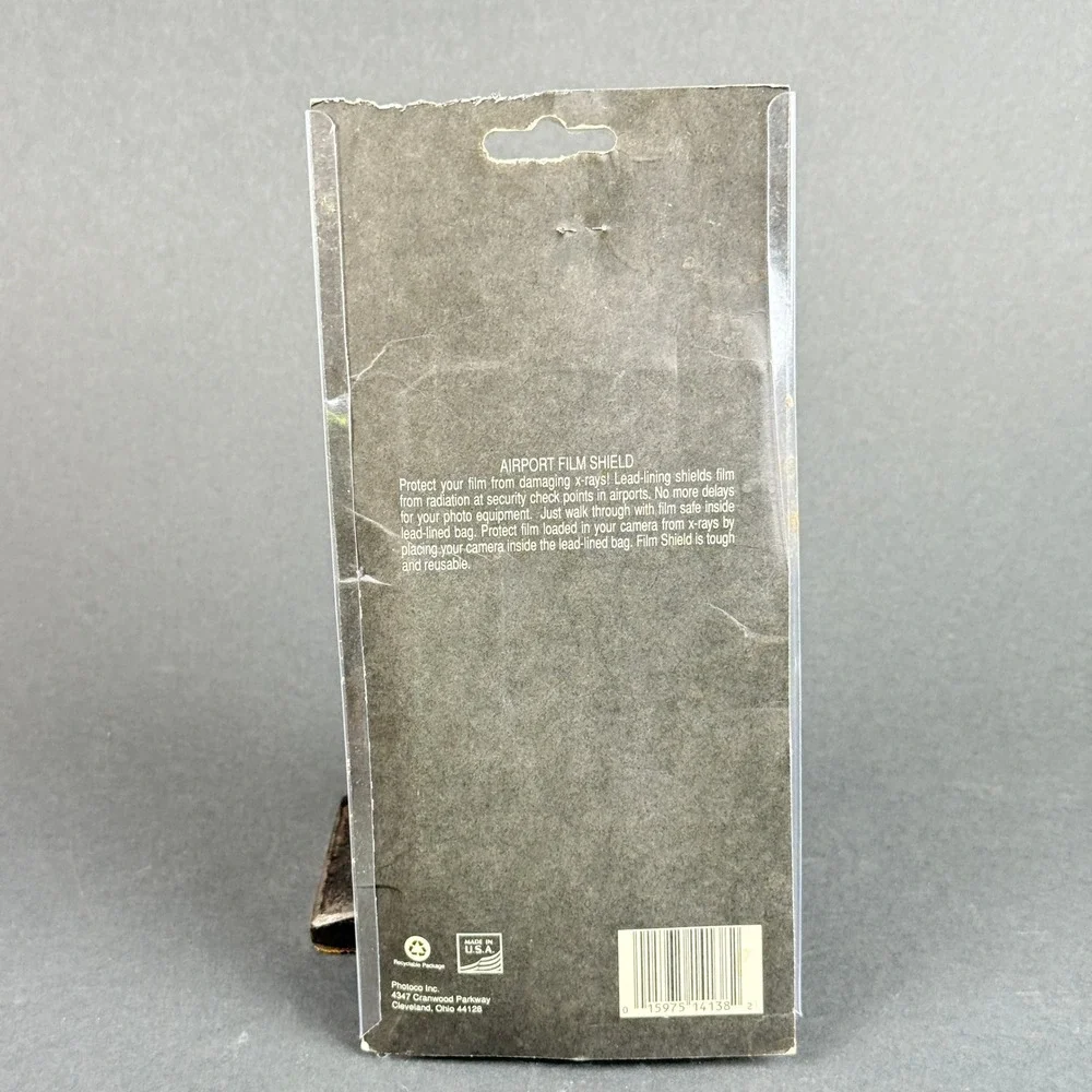 FilmShield Airport Film Shield Lead Lined Bag FS12X Vintage